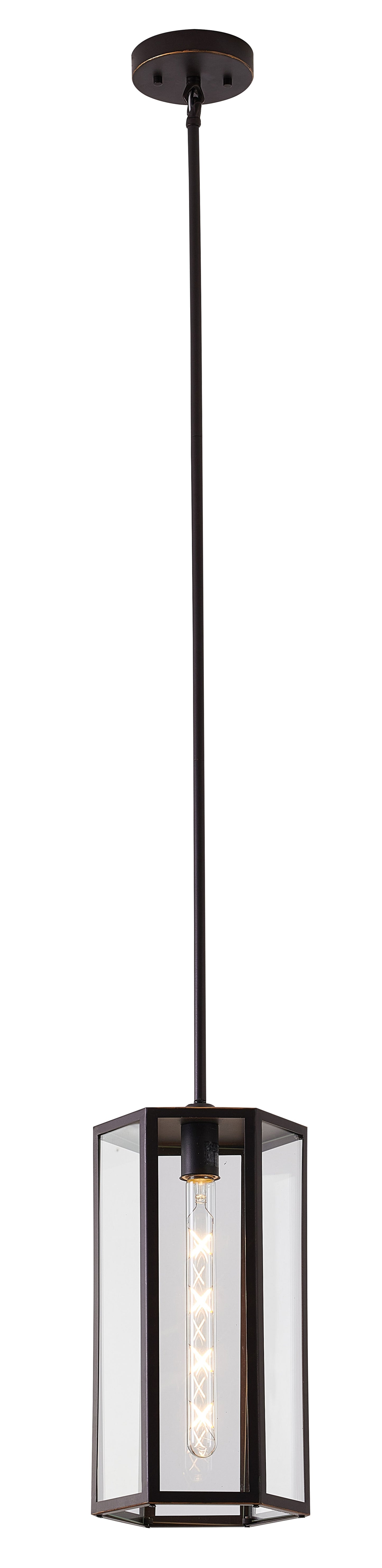Bronzed Black Outdoor Pendant - KC05P15BLK