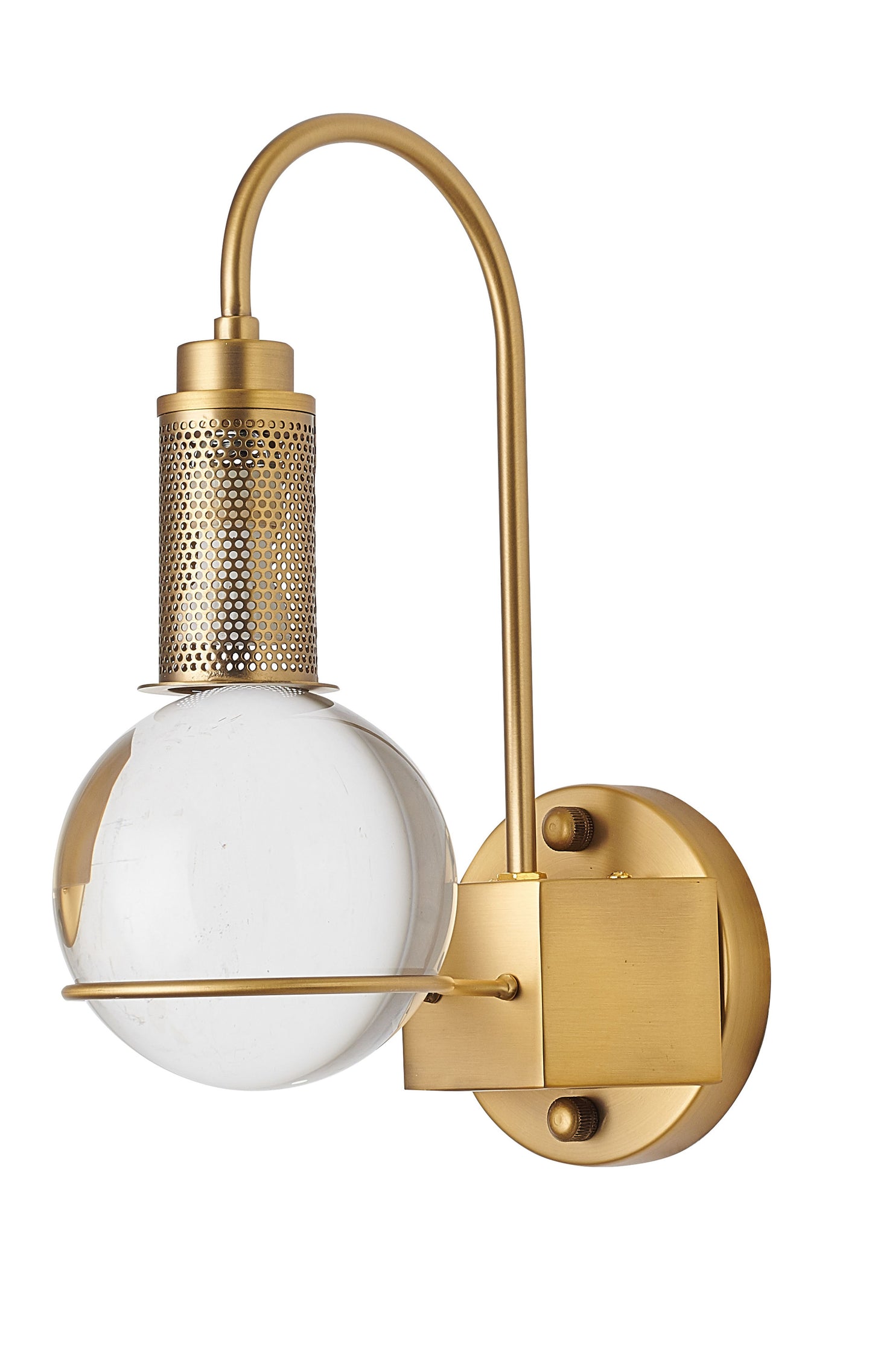 Antique Brass Wall Sconce - MU90W12BR