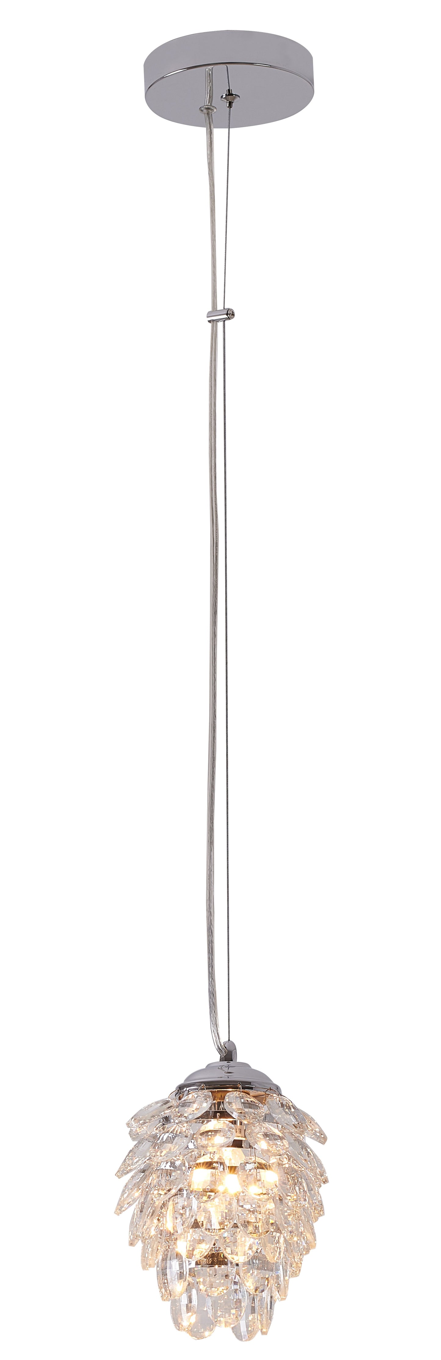 Chrome Single Pendant Lighting - GL70075C