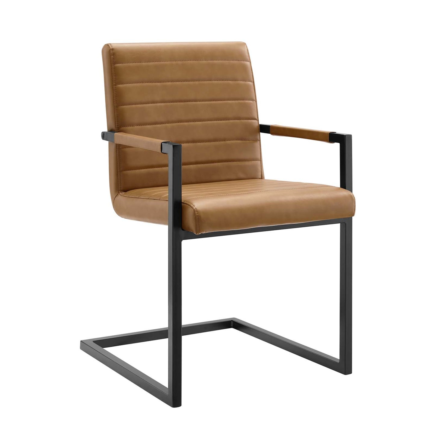 Modway Savoy Vegan Leather Dining Chair Set of 2