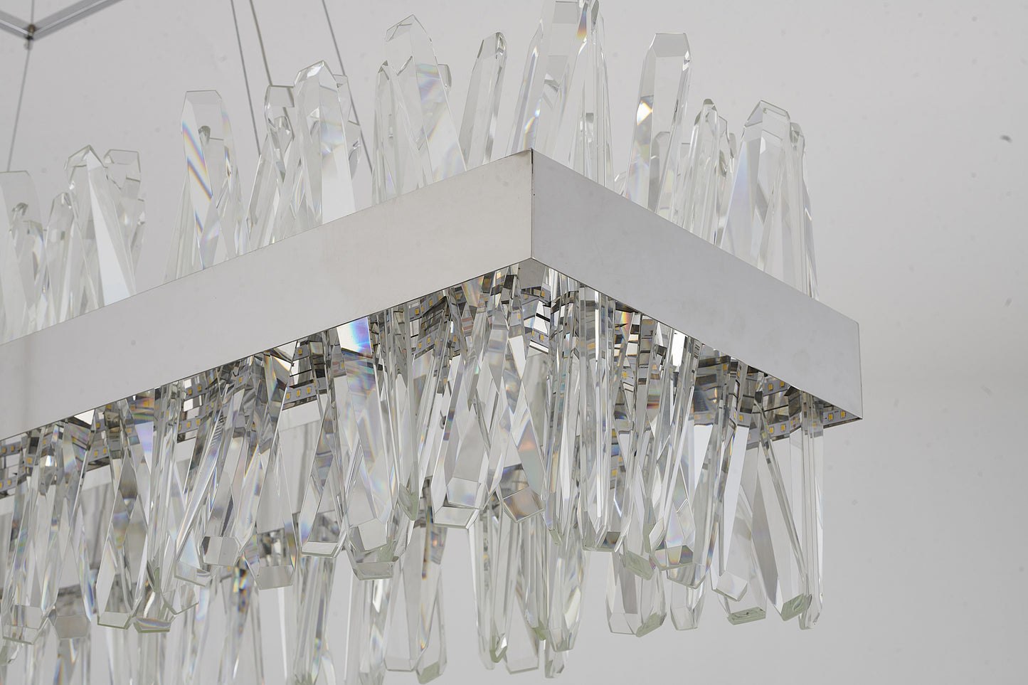Chrome LED Chandelier - LX61C40CH
