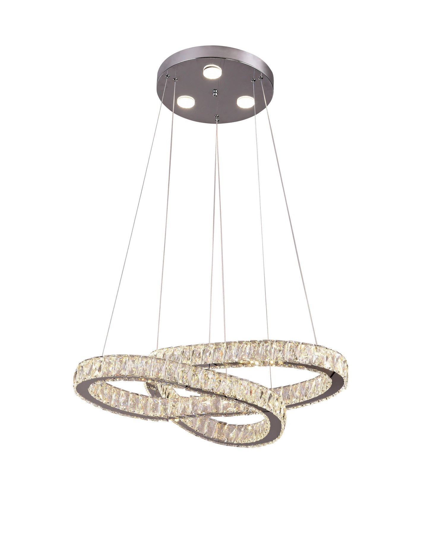 Chrome LED Chandelier - DIN03C31CH