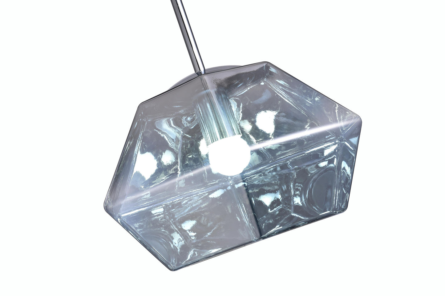 Chrome Single Pendant Lighting - DU134P11CH