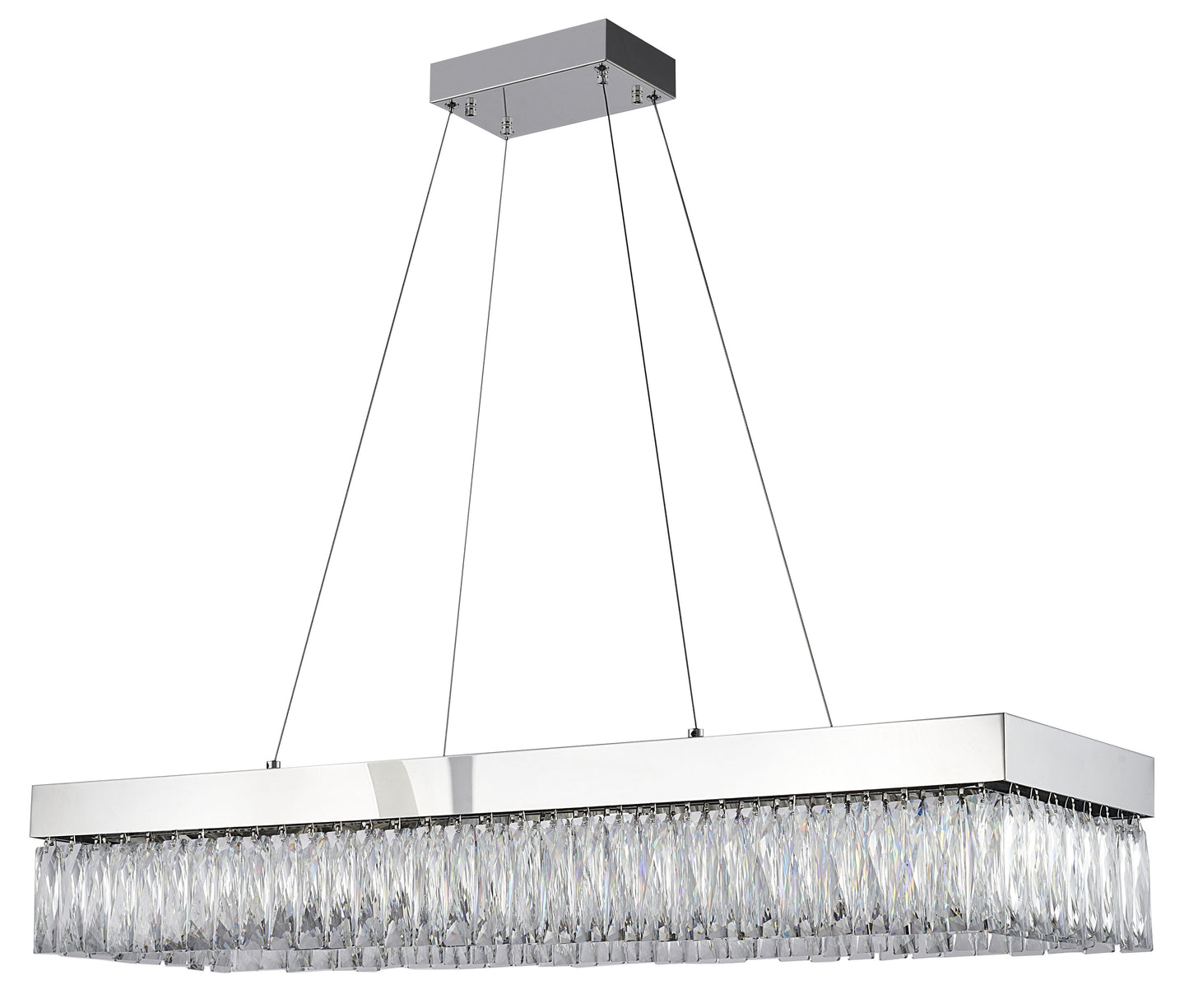 Chrome LED Chandelier - FT97C40CH