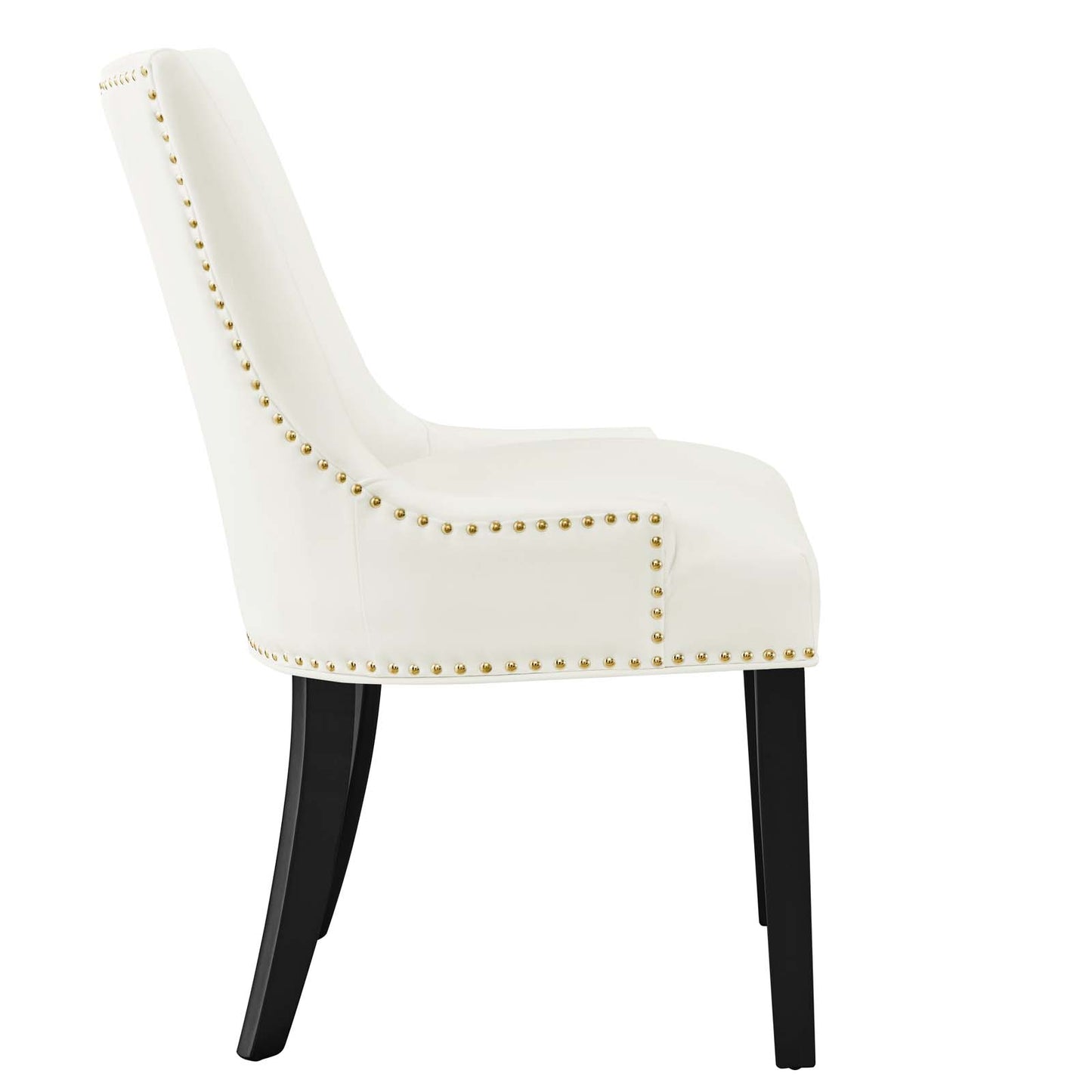 Modway Marquis Velvet Set of 2 Dining Chairs with White Finish EEI-5010-WHI