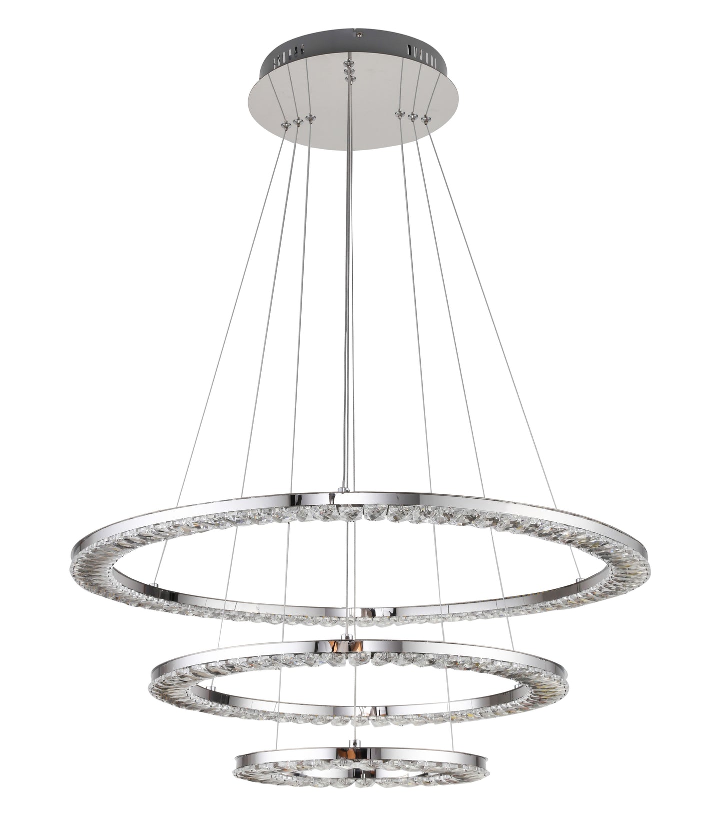 Chrome LED Chandelier - FT26