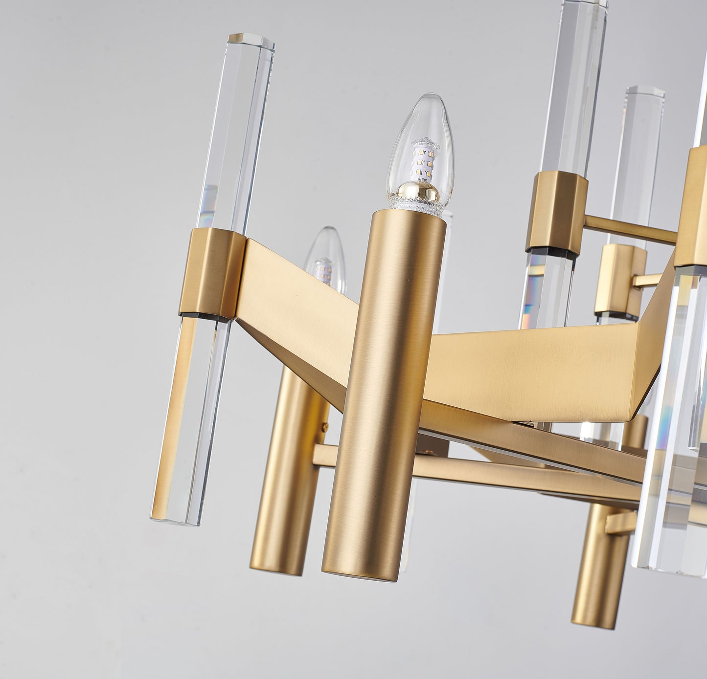 Antique Brass Chandelier - MU02