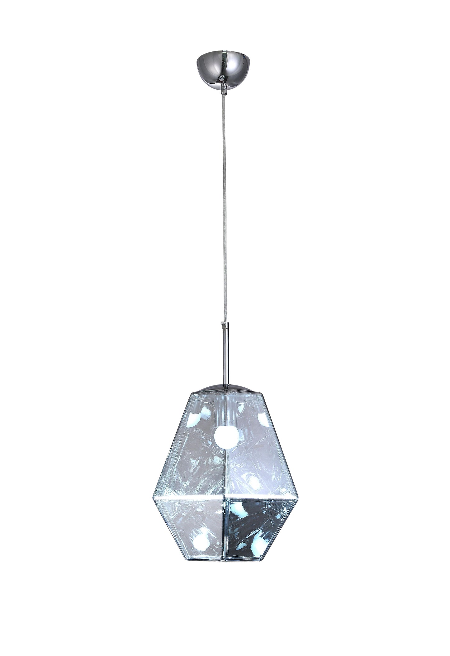 Chrome Single Pendant Lighting - DU135P11CH
