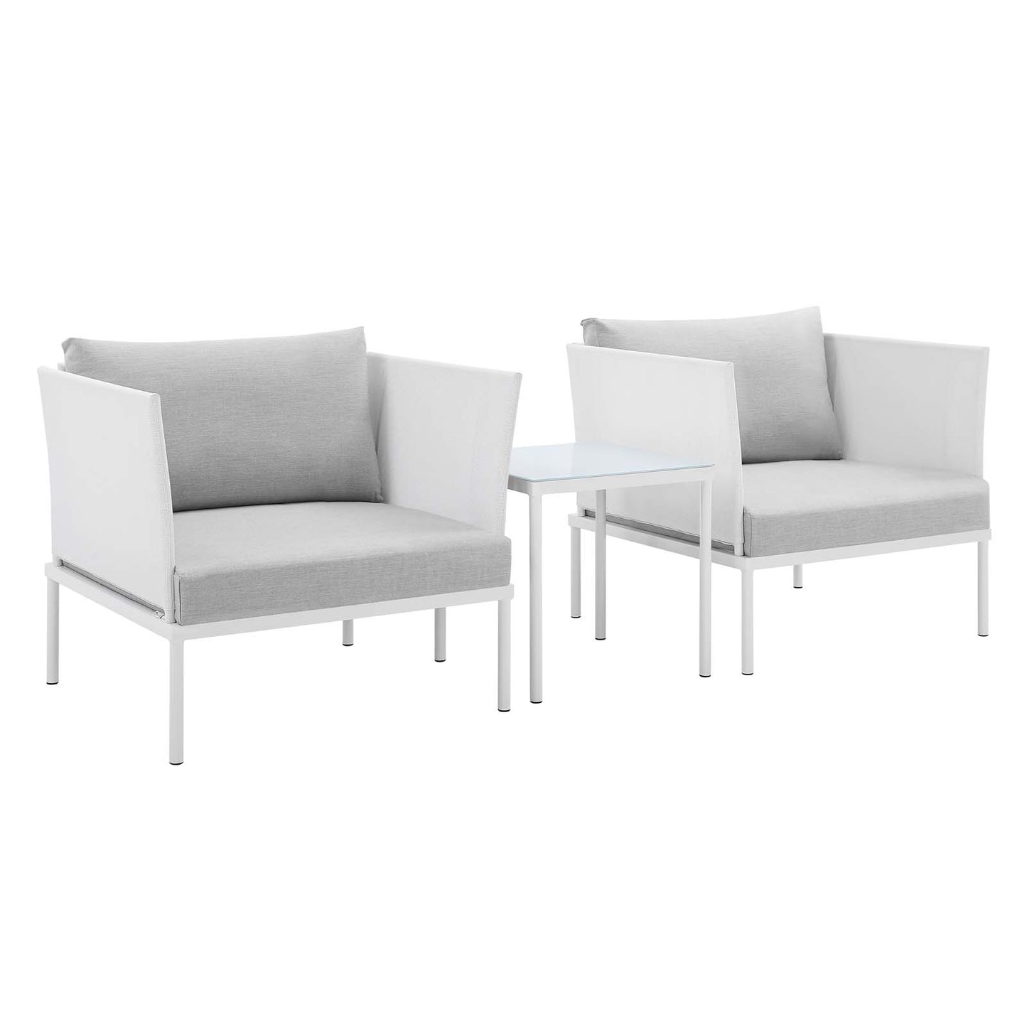 Modway Harmony Sunbrella® Outdoor Patio Sectional Sofa Set