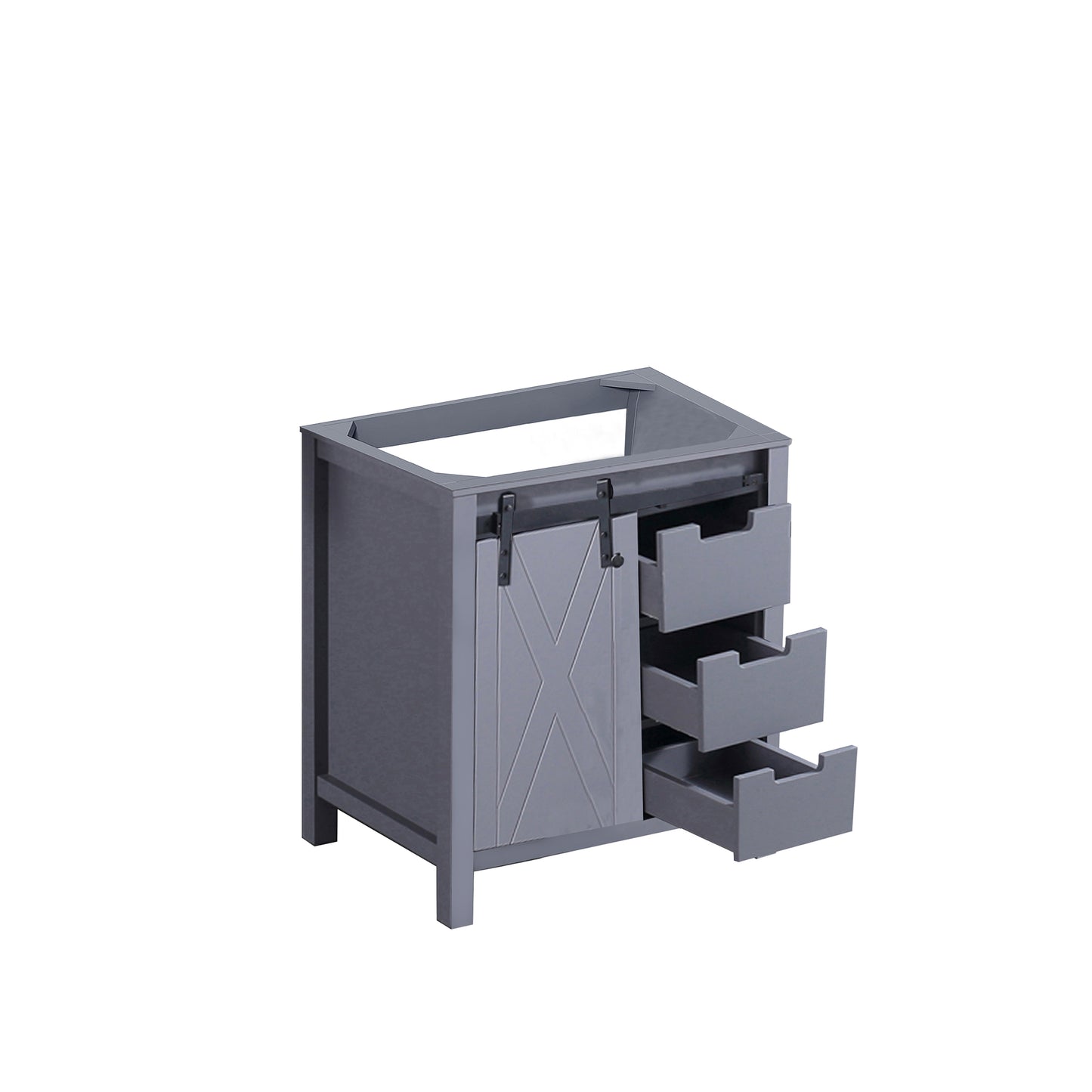 Marsyas 30" Dark Grey Vanity Cabinet Only