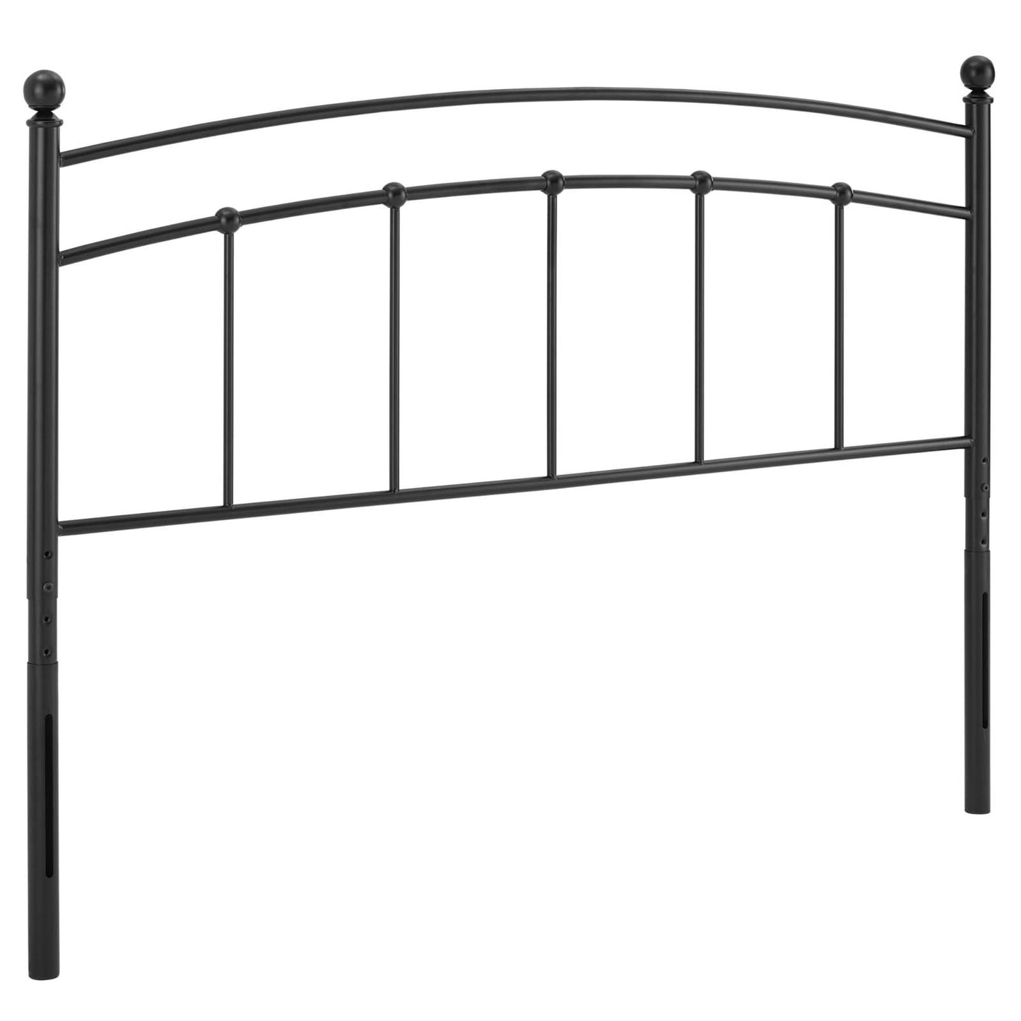 Modway Abigail Full Metal Headboard, Black