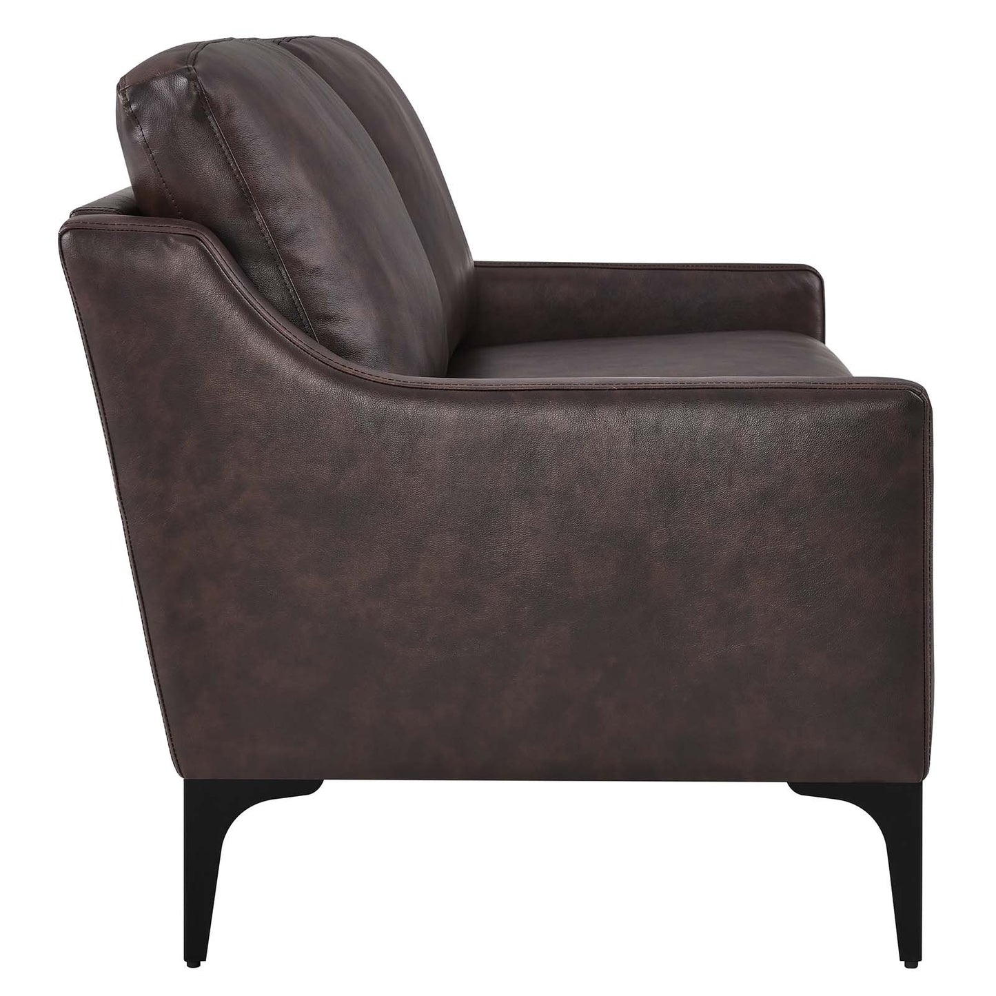 Corland Leather Loveseat