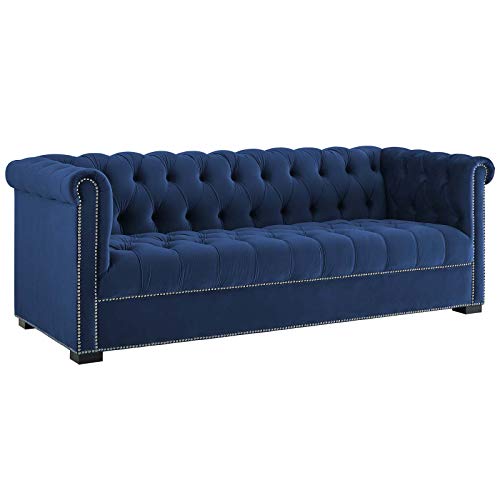 Modway Heritage Upholstered Velvet Armchair