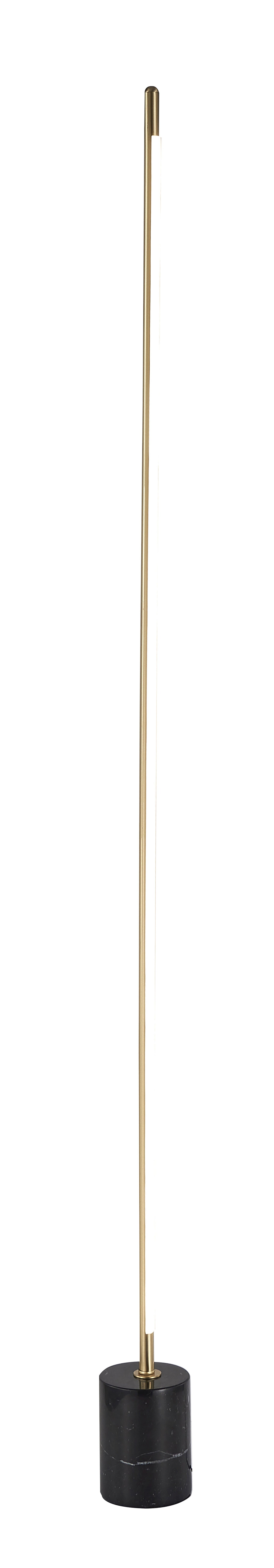 Brass & Black LED Floor Lamp - FT82F60BR