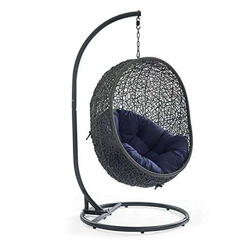 Modway Hide Outdoor Patio Swing Chair Without Stand