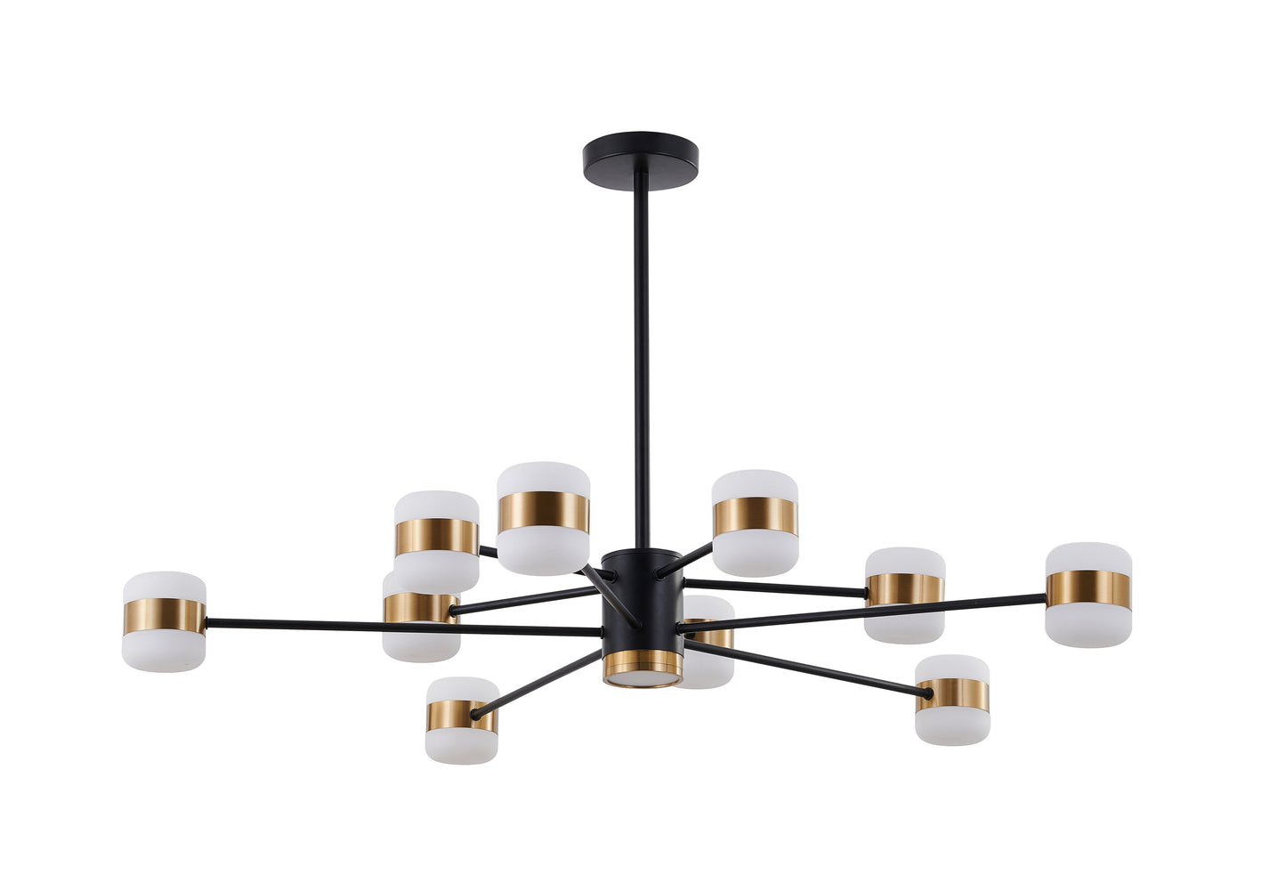 Black LED Chandelier - BE18C38B