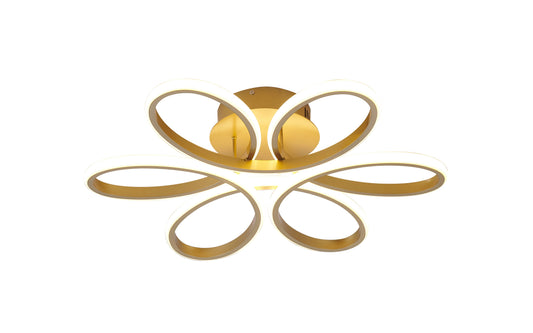 Brass LED Flush Mount - OC11F22BR