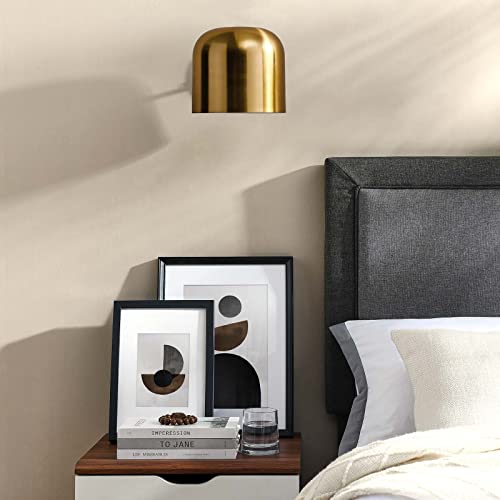 Modway Avenue 1-Light Wall Sconce in Satin Brass