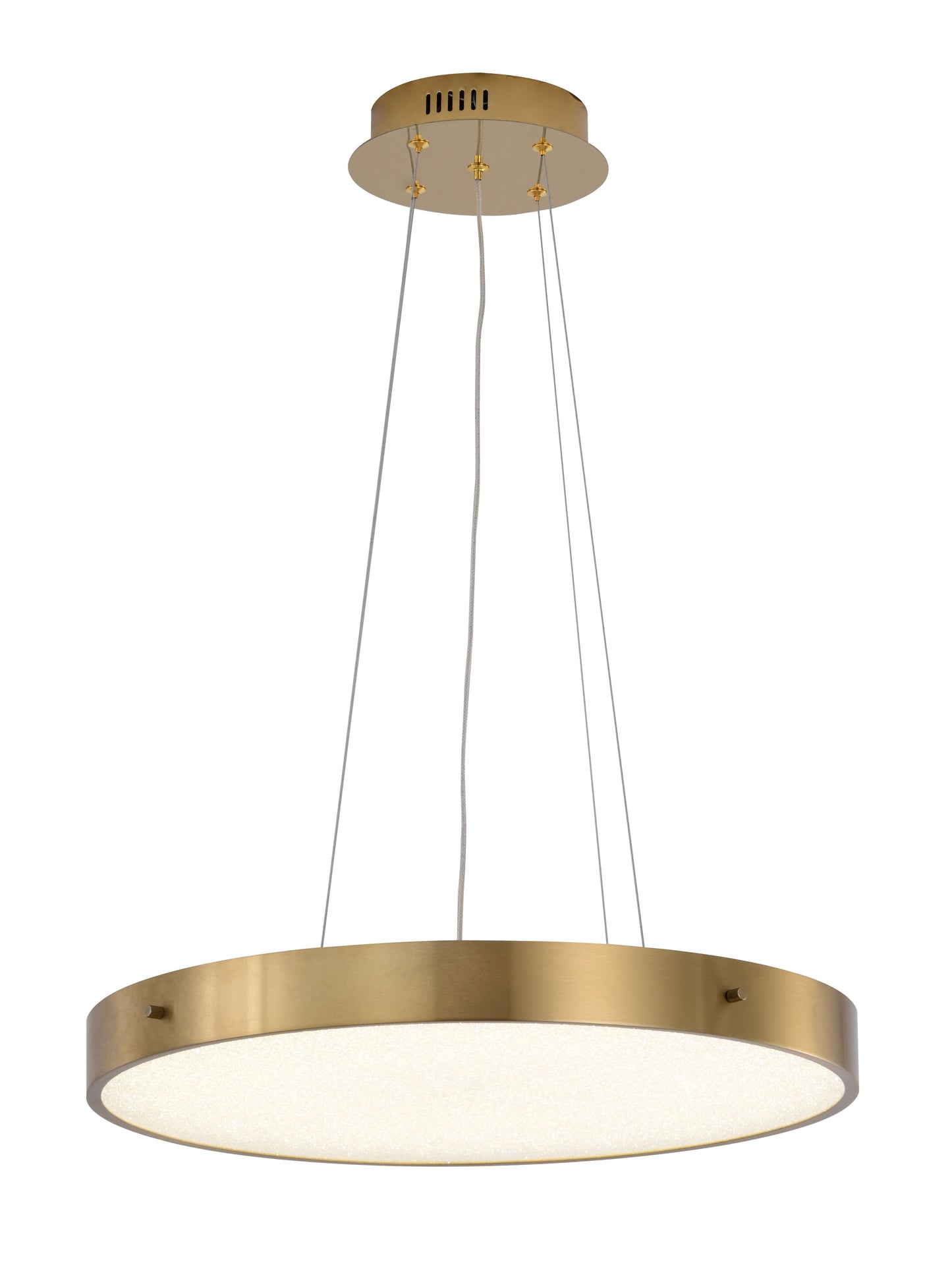 Brass LED Chandelier - FT100C20BR