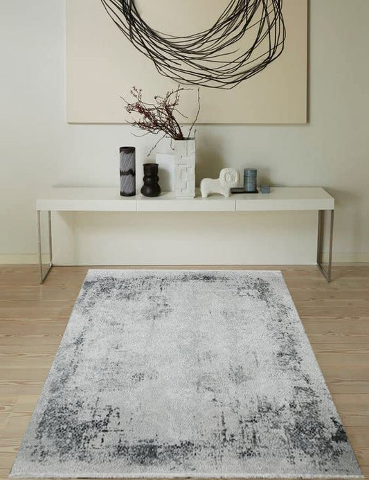 Whiteline Modern Living Joya Decorative Polyester and Polypropylene Rug