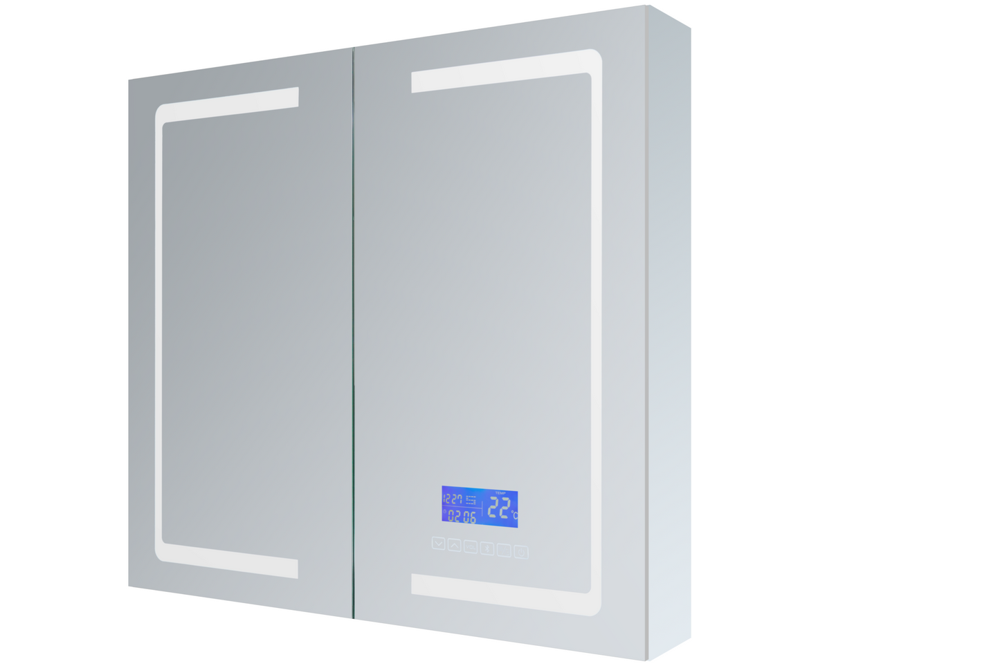 Bracciano 36" x 36" Tall LED Medicine Cabinet w/ Defogger