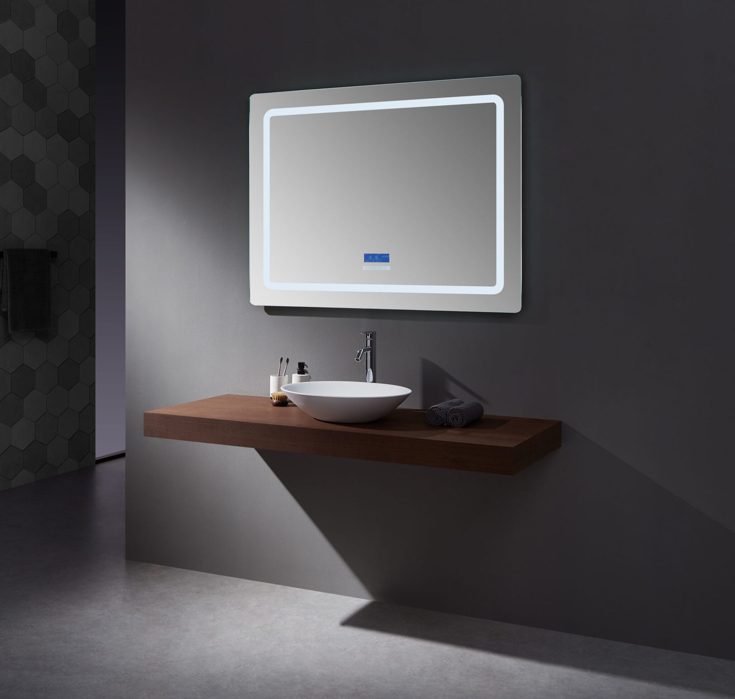 Caldona 48" Widex36" Tall LED Mirror w/ Defogger