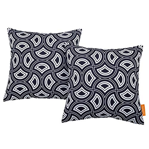 Modway Outdoor Patio Pillow, Stripe