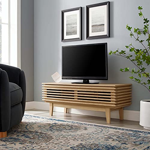 Modway Render Mid-Century Modern Low Profile TV Stand