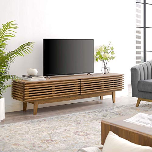 Modway Render Mid-Century Modern Low Profile TV Stand