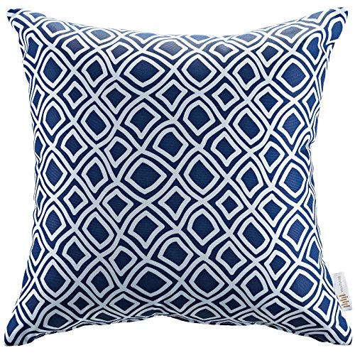 Modway Outdoor Patio Pillow, Stripe