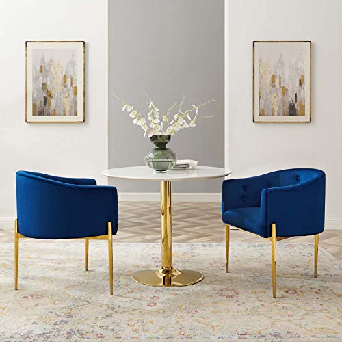 Modway Savour Tufted Performance Velvet Accent Chairs Set of 2