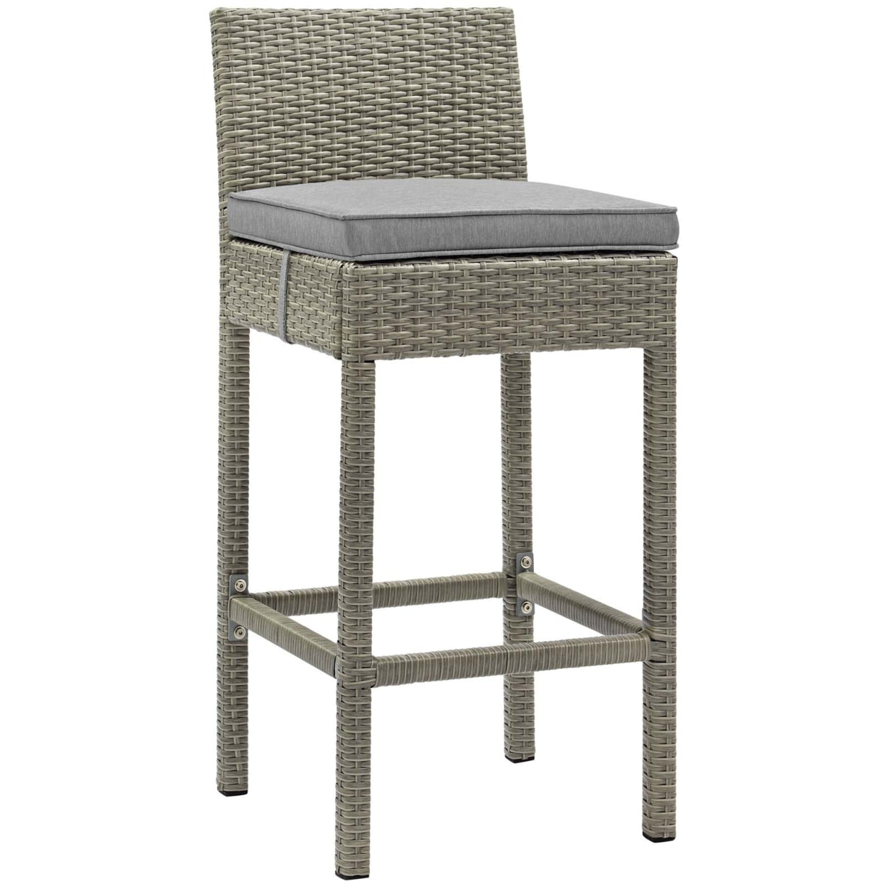 Conduit Outdoor Patio Wicker Rattan Bar Stool-EEI-2800