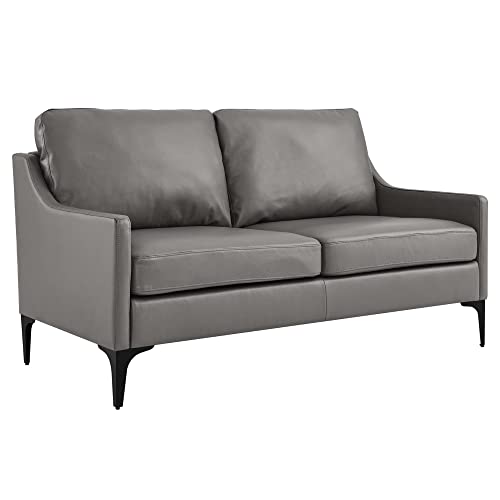 Corland Leather Loveseat