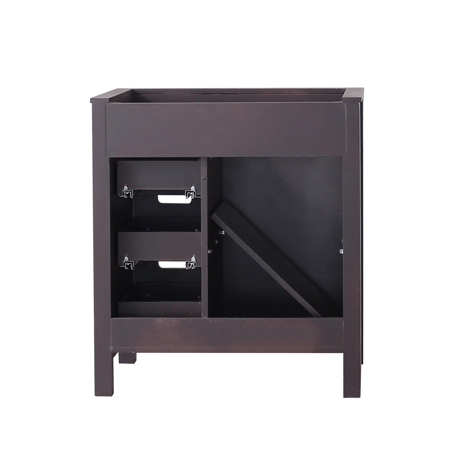 Marsyas 30" Brown Vanity Cabinet Only