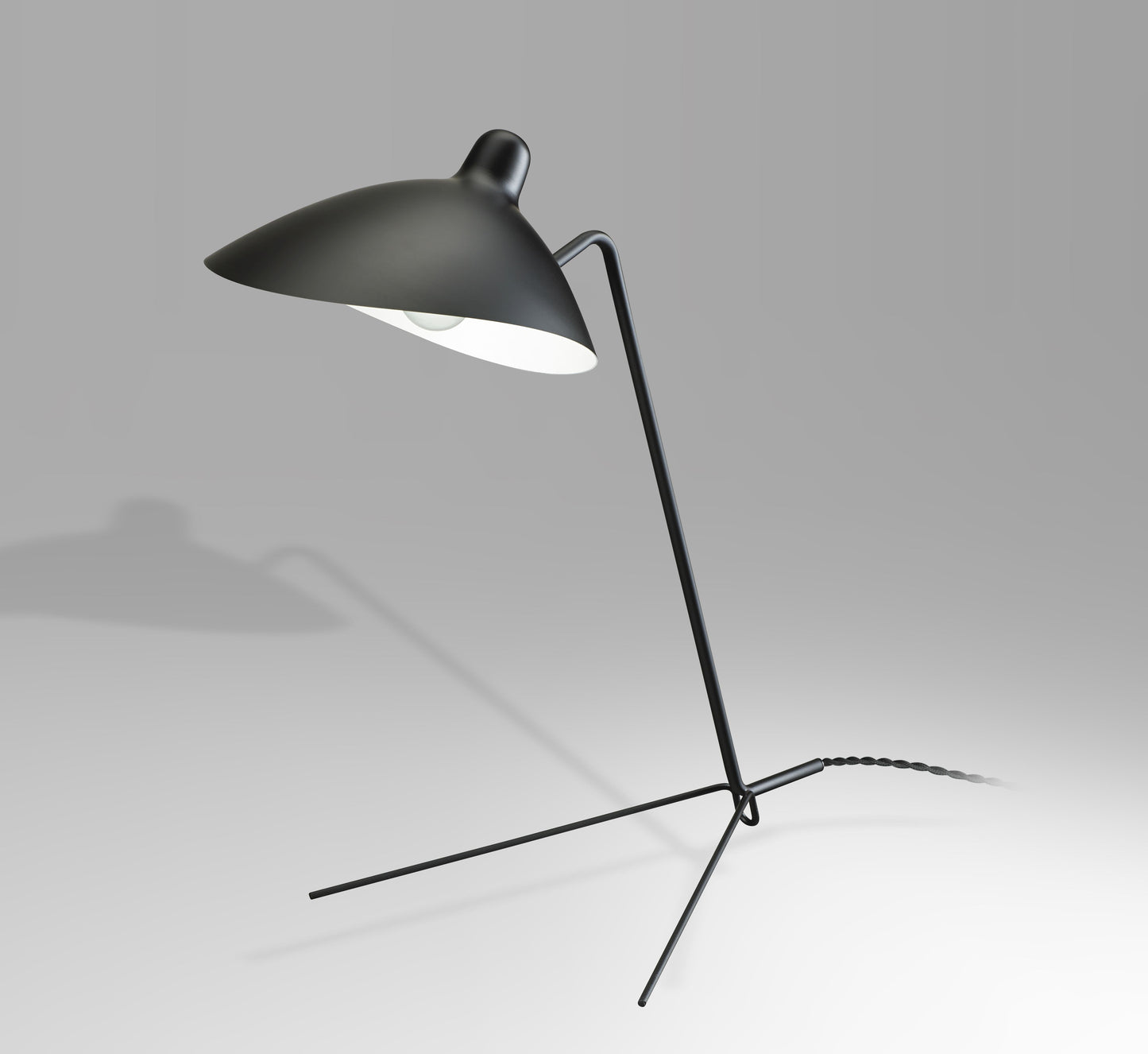 Black Table Lamp - BEL66BLK