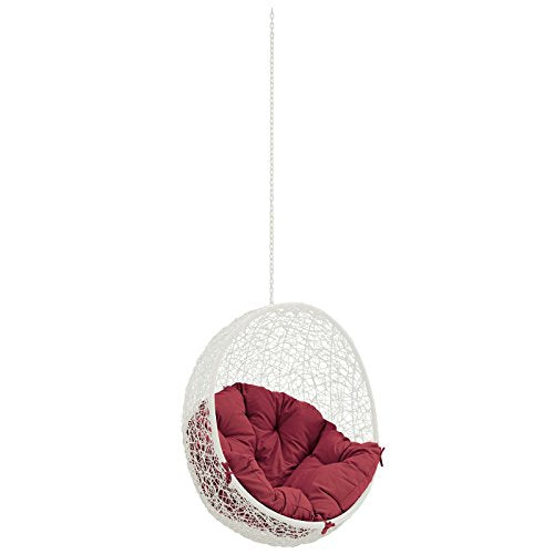 Modway Hide Outdoor Patio Swing Chair with Stand