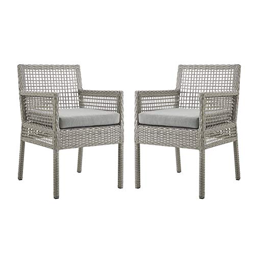 Modway Aura Piece Outdoor Patio Wicker Rattan Set