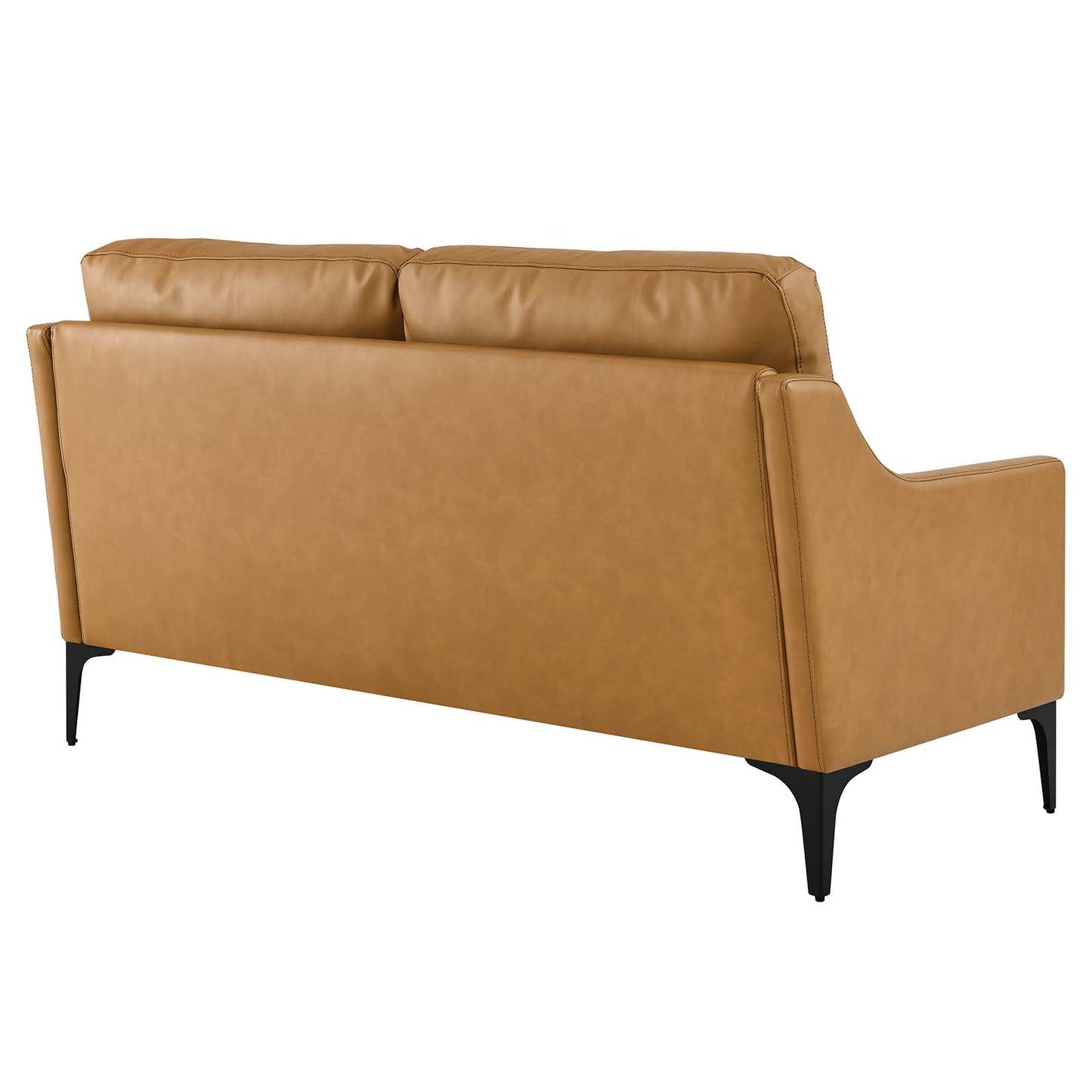 Corland Leather Loveseat