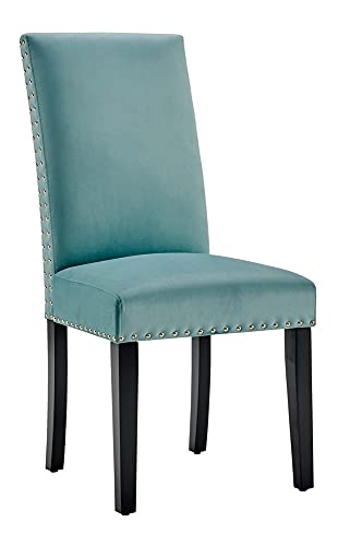 Modway Parcel Performance Velvet Dining Side Chairs - Set of 2, Dusty Rose