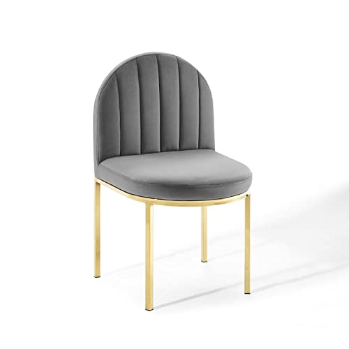 Modway Isla Channel Tufted Performance Velvet Dining Side Chair