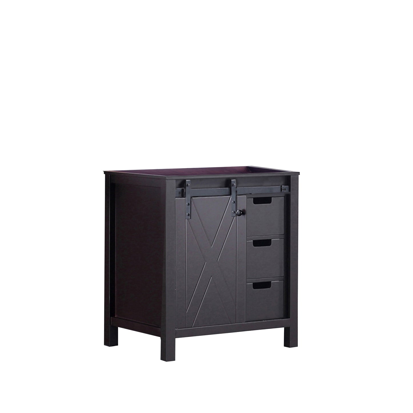 Marsyas 30" Brown Vanity Cabinet Only
