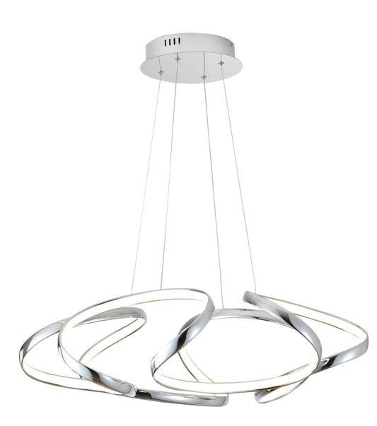 Chrome LED Chandelier - OC08C27CH