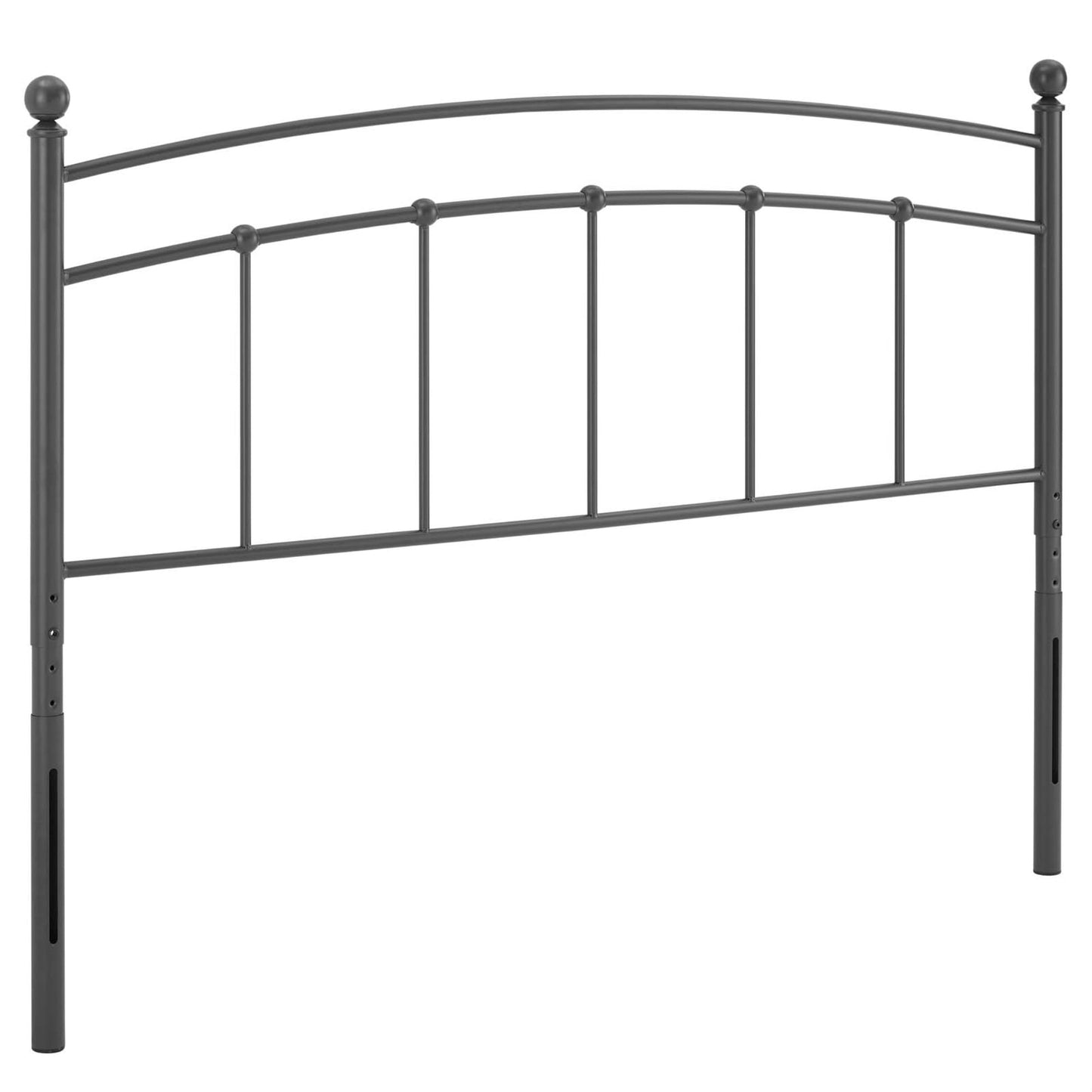 Modway Abigail Full Metal Headboard, Gray