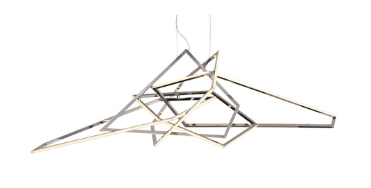 Chrome LED Chandelier - NL44CH-DIM