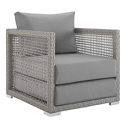 Modway Aura Piece Outdoor Patio Wicker Rattan Set