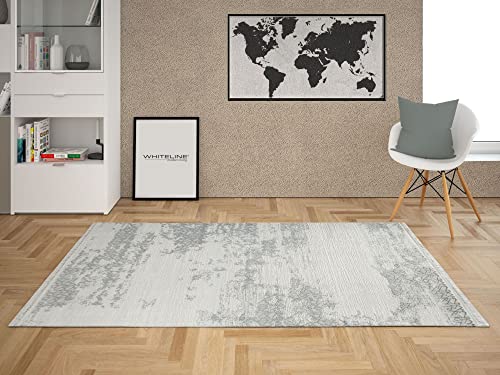 Whiteline Modern Living Marga Decorative Acrylic Rug