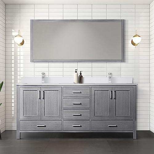 Lexora Jacques Bath Vanity and Cultured Marble Top