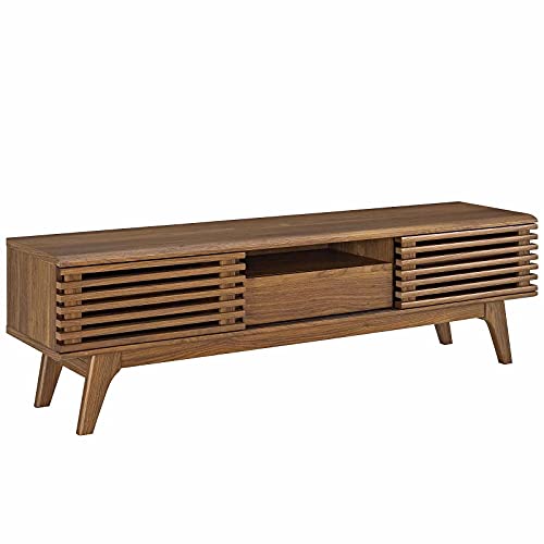 Modway Render Mid-Century Modern Low Profile TV Stand