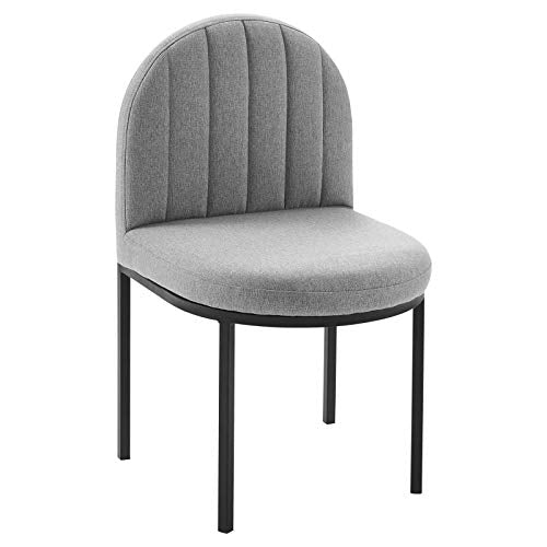 Modway Isla Channel Tufted Upholstered Fabric Dining Side Chair