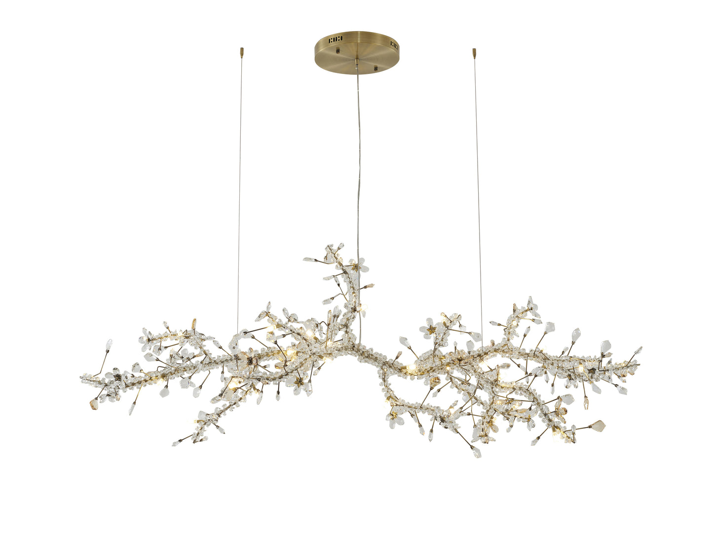 Gold Chandelier - LX9901-BRZ